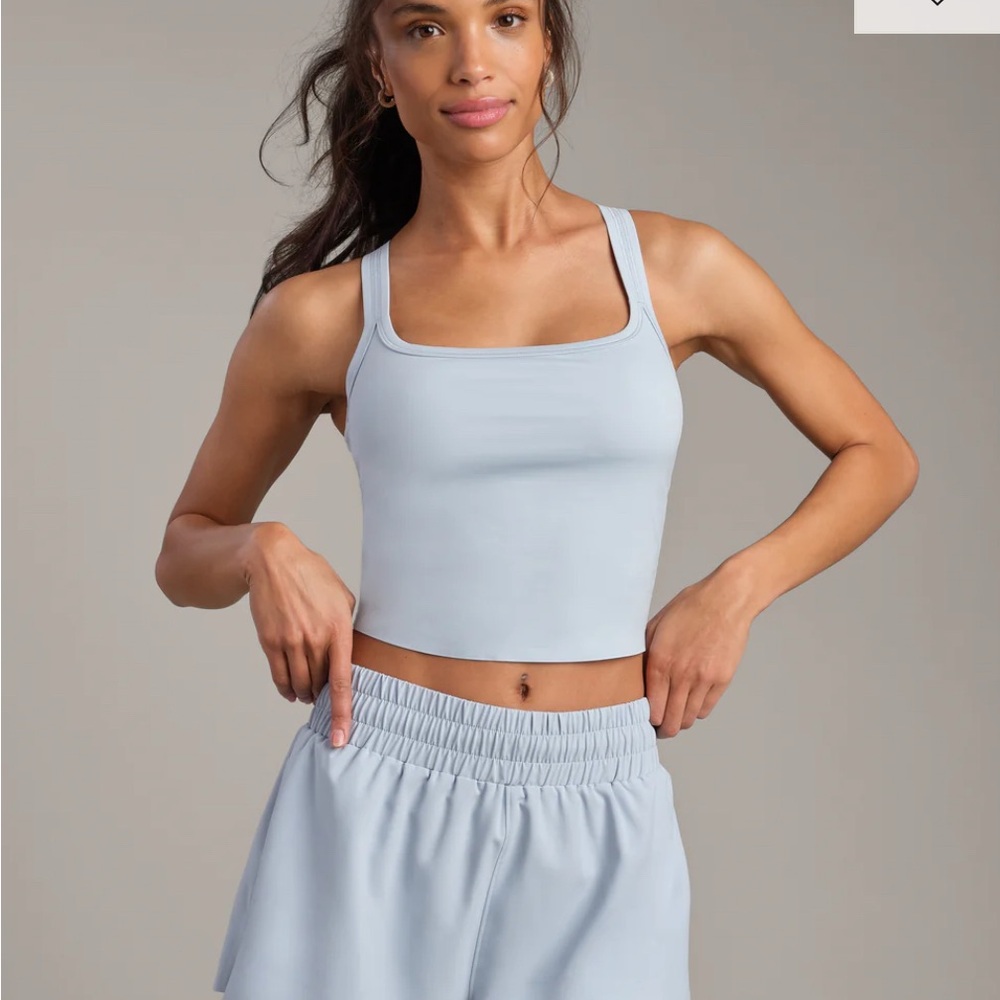 RHONE Light Blue Sports Bra NWT